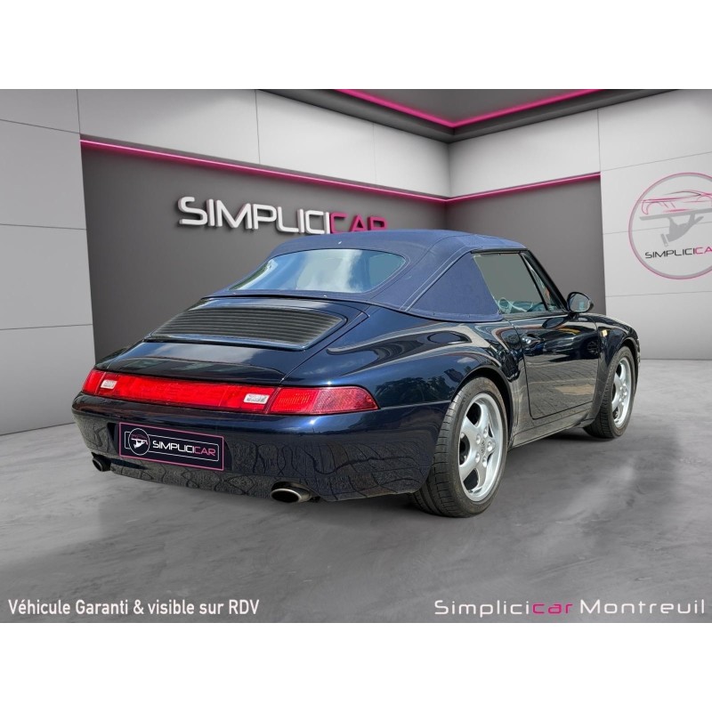 PORSCHE 911 CABRIOLET Carrera 285CV BVM6