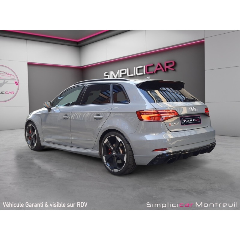 AUDI RS3 SPORTBACK 2.5 TFSI 400 S tronic 7 Quattro SANS FAP