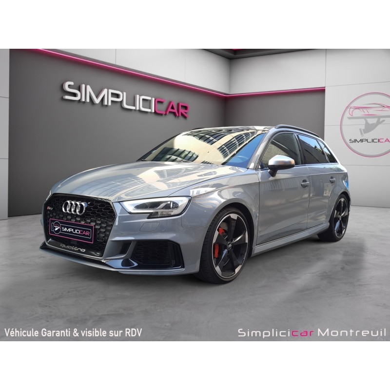 AUDI RS3 SPORTBACK 2.5 TFSI 400 S tronic 7 Quattro SANS FAP