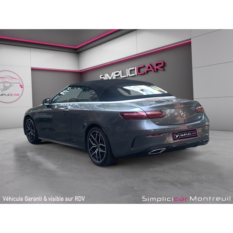 MERCEDES CLASSE E CABRIOLET 220 d 9G-Tronic AMG Line/GARANTIE 12 MOIS /ENTRETIENS FULL MERCEDES/GARANTIE 12 MOIS