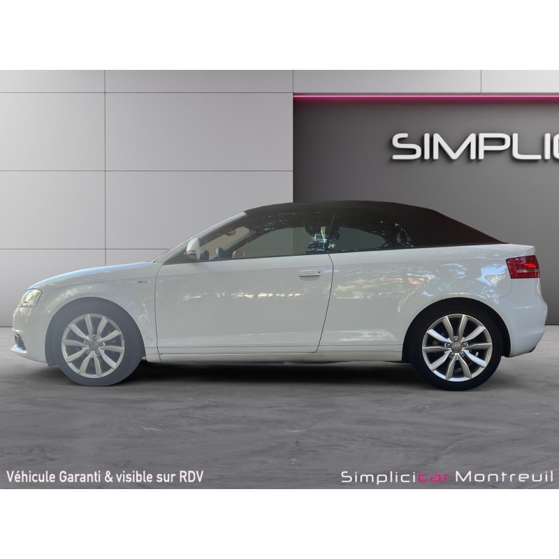 AUDI A3 CABRIOLET 1.8 TFSI 160 S Line S-Tronic A AUTO CARPLAY  GARANTIE 12 MOIS