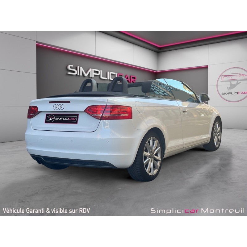 AUDI A3 CABRIOLET 1.8 TFSI 160 S Line S-Tronic A AUTO CARPLAY  GARANTIE 12 MOIS