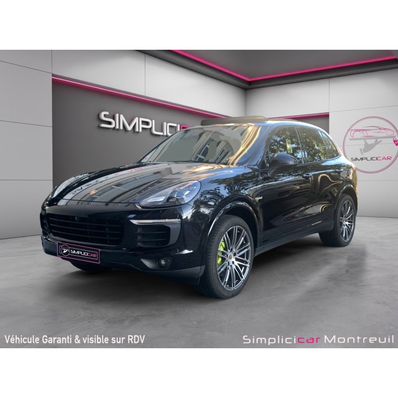 PORSCHE CAYENNE 3.0 V6 416 ch S Platinium Edition E-Hybrid Tiptronic A/GARANTIE 12 MOIS/ENTRETIENS FULL PORSCHE