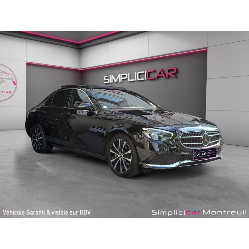 MERCEDES CLASSE E 300 e 9G-Tronic Avantgarde Line/ SOFT CLOSE/ CAMERA 360/  TOIT OUVRANT /AFFICHAGE TETE HAUTE/ SIEGES...