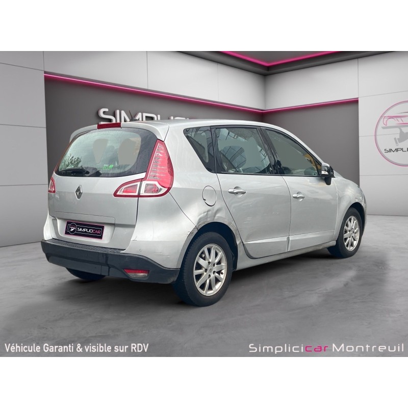 RENAULT SCENIC III dCi 110 FAP eco2 Expression Euro 5 EDC 2011 Garantie 12 mois.