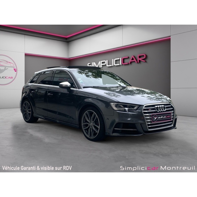 AUDI S3 SPORTBACK 2.0 TFSI 310 S tronic 7 Quattro/entretiens full AUDI/GARANTIE 12 MOIS