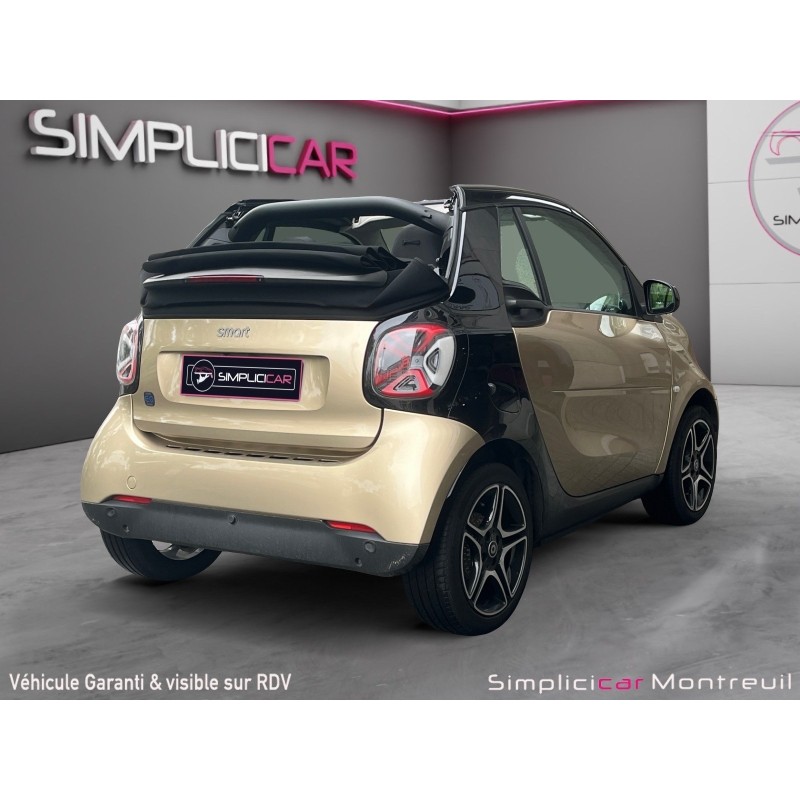 SMART FORTWO CABRIO EQ 82 ch Electrique Garantie 12 mois.