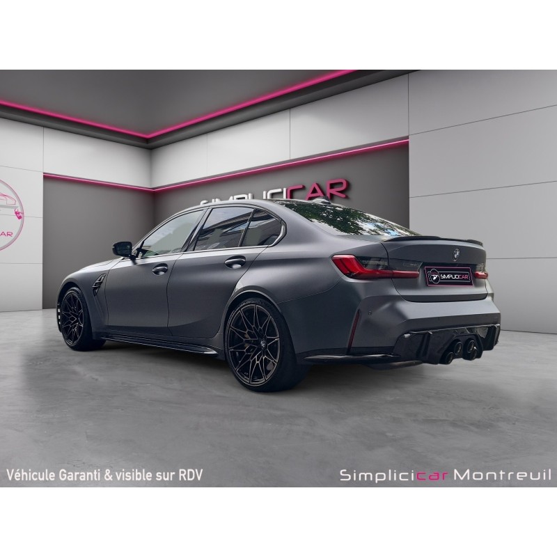 BMW M3 COMPETITION G80 Propulsion - BVA8 510 ch  Garantie 12 mois