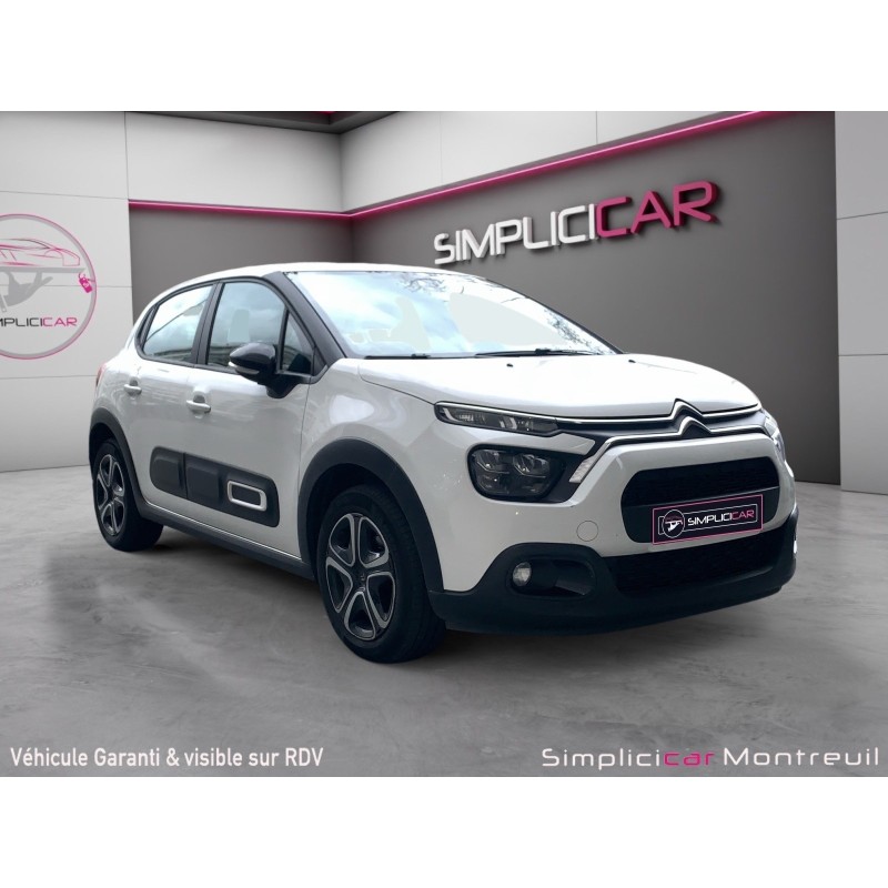 CITROEN C3 SOCIETE PURE TECH 83 SS BVM FEEL NAV/GARANTIE 12 MOIS /VEHICULE SUIVI  CITROEN