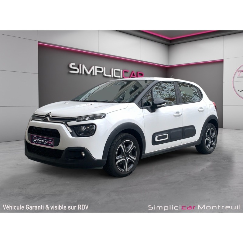 CITROEN C3 SOCIETE PURE TECH 83 SS BVM FEEL NAV/GARANTIE 12 MOIS /VEHICULE SUIVI  CITROEN