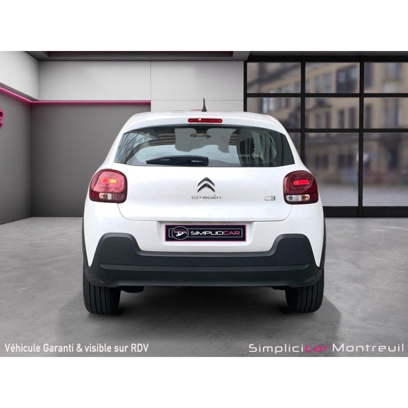 CITROEN C3 SOCIETE PURE TECH 83 SS BVM FEEL NAV/GARANTIE 12 MOIS /VEHICULE SUIVI  CITROEN