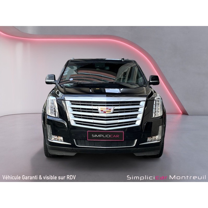 CADILLAC ESCALADE ESV 6.2 V8 426 AWD Platinium  A GARANTIE 12 MOIS FULL OPTIONS ENTRETIENS COMPLET.