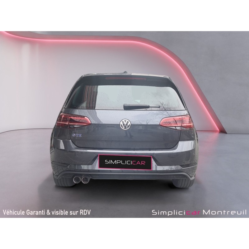 VOLKSWAGEN GOLF GTE 1.4 TSI 204 Hybride Rechargeable DSG6 GARANTIE 12 MOIS