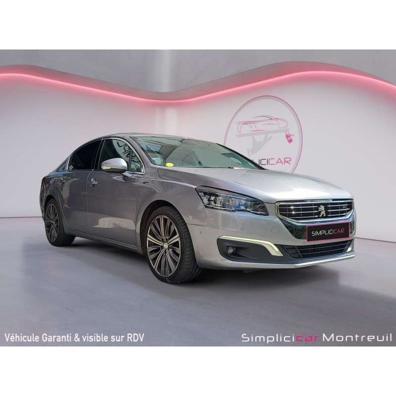 PEUGEOT 508 2.0 BlueHDi 180ch SS EAT6 GT ENTRETIENS PEUGEOT FULL GARANTIE 12 MOIS