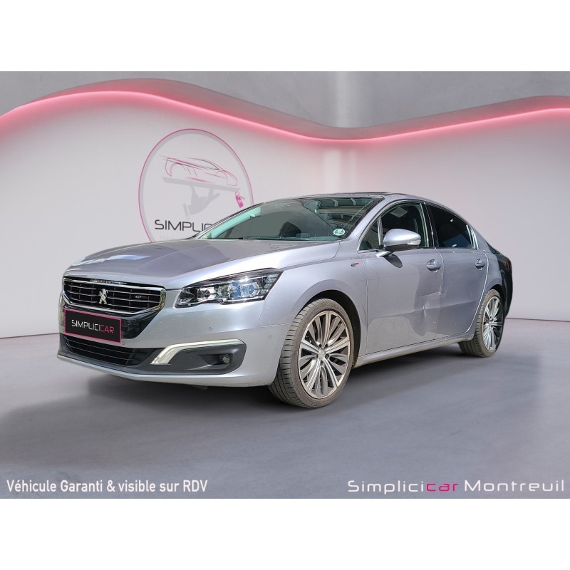 PEUGEOT 508 2.0 BlueHDi 180ch SS EAT6 GT ENTRETIENS PEUGEOT FULL GARANTIE 12 MOIS