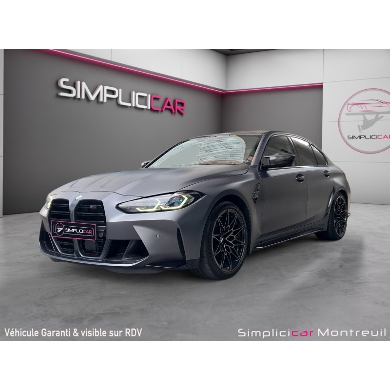 BMW M3 COMPETITION G80 Propulsion - BVA8 510 ch  Garantie 12 mois..