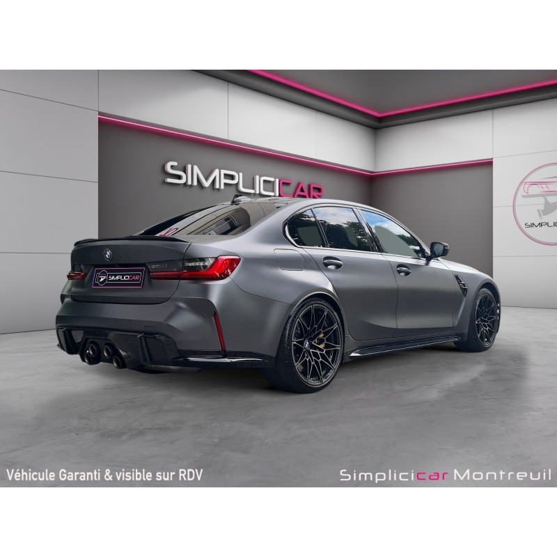 BMW M3 COMPETITION G80 Propulsion - BVA8 510 ch  Garantie 12 mois..