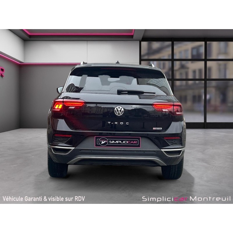 VOLKSWAGEN T-ROC 2.0 TSI 190 Start/Stop DSG7 4Motion Carat Exclusive Garantie 12 mois