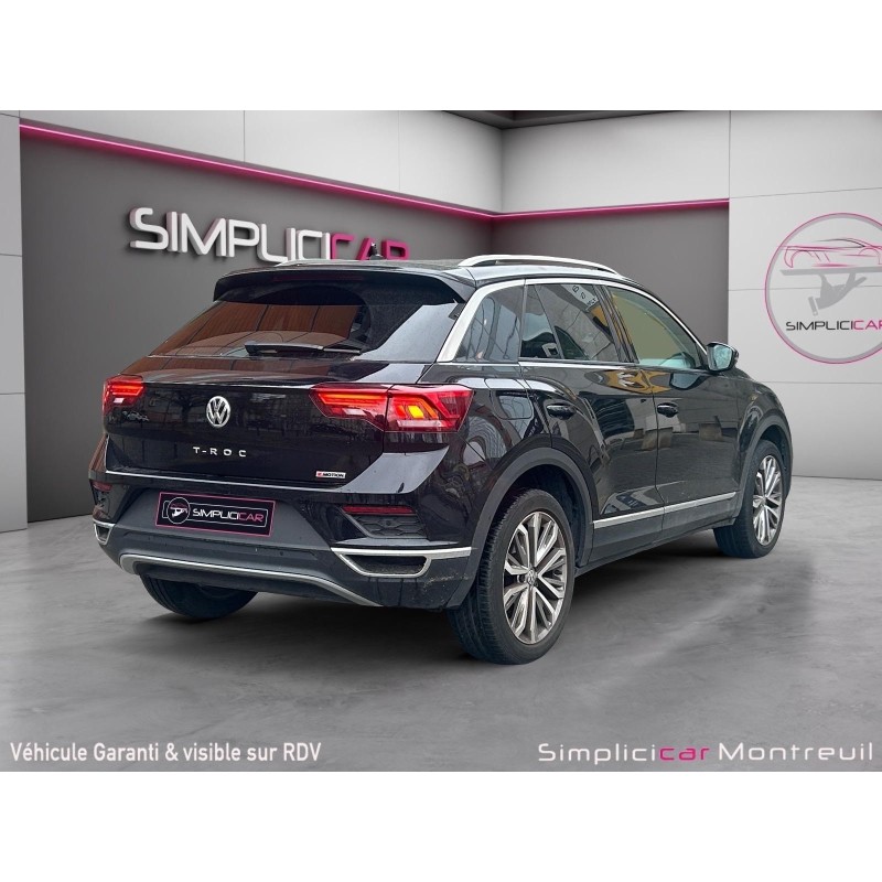 VOLKSWAGEN T-ROC 2.0 TSI 190 Start/Stop DSG7 4Motion Carat Exclusive Garantie 12 mois