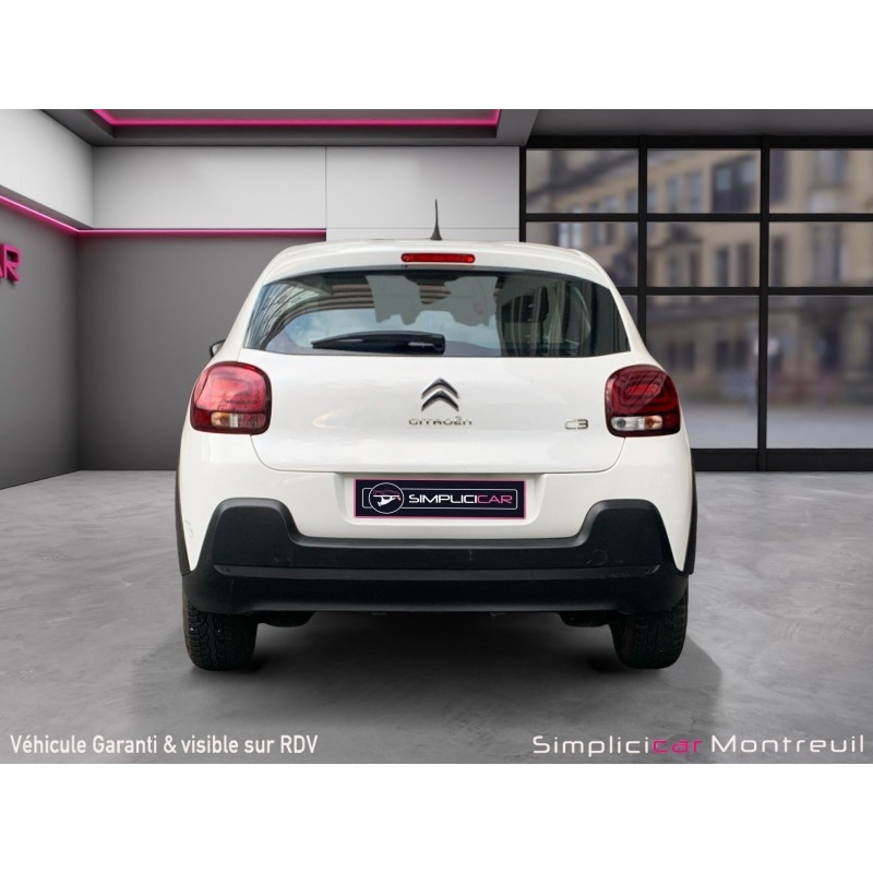 CITROEN C3 SOCIETE PURE TECH 83 SS BVM FEEL NAV/2 PLACES /GARANTIE 12 MOIS