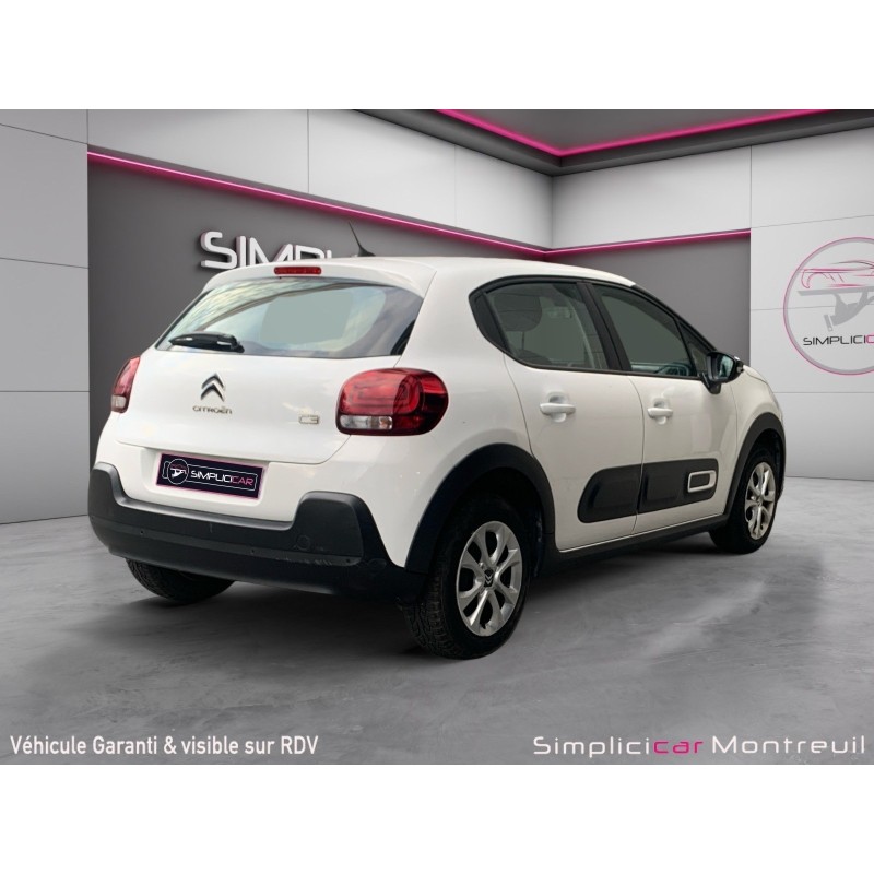 CITROEN C3 SOCIETE PURE TECH 83 SS BVM FEEL NAV/2 PLACES /GARANTIE 12 MOIS