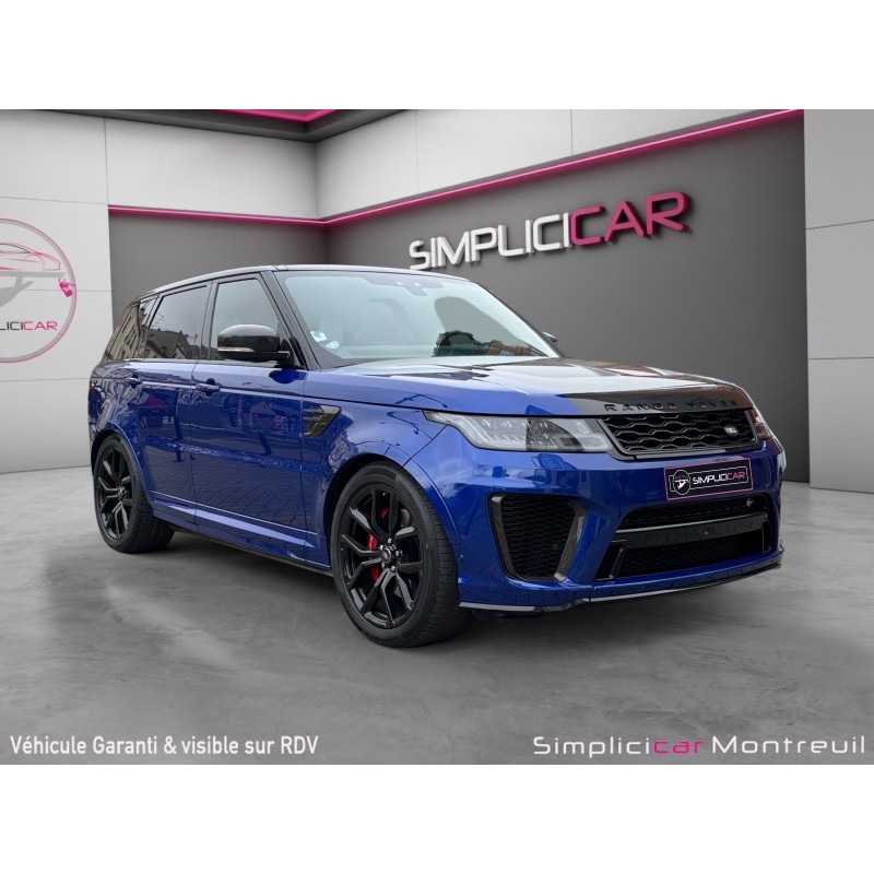 LAND ROVER RANGE ROVER SPORT Mark VI V8 S/C 5.0L 575ch SVR GARANTIE LAND ROVER 2026