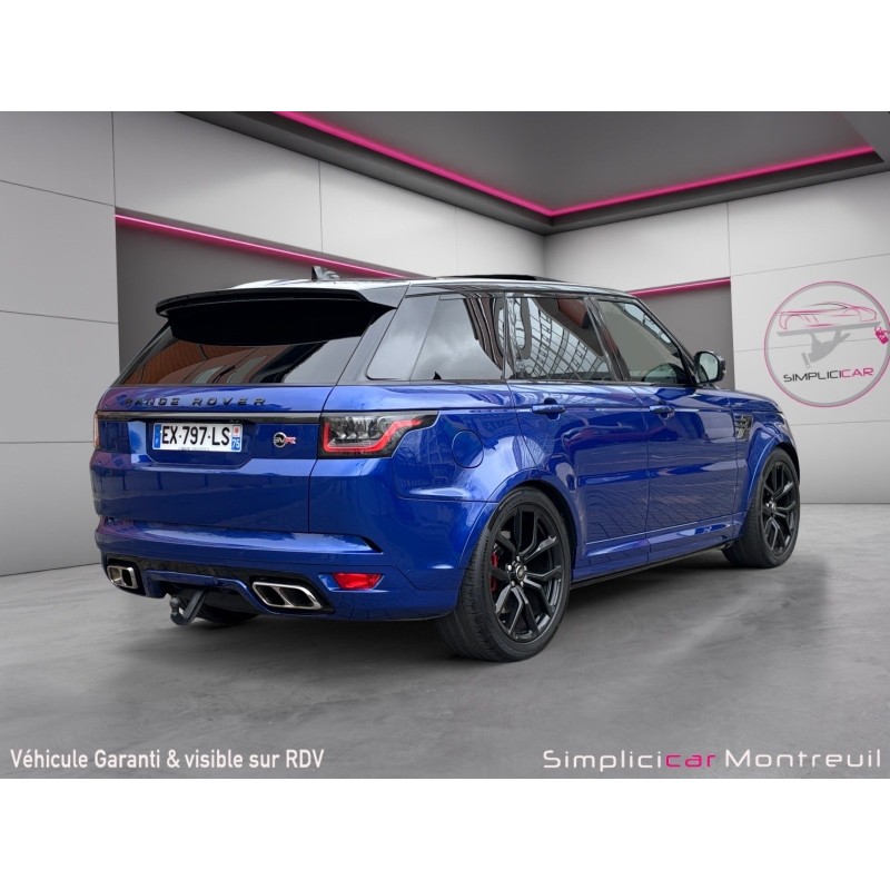 LAND ROVER RANGE ROVER SPORT Mark VI V8 S/C 5.0L 575ch SVR GARANTIE LAND ROVER 2026