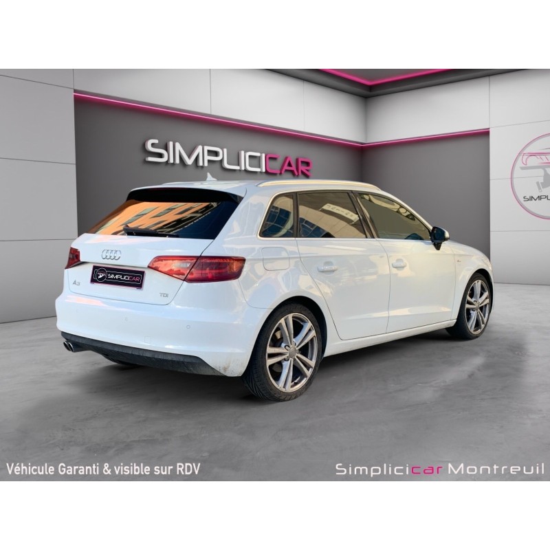 AUDI A3 SPORTBACK 2.0 TDI 150 S Line S tronic 6/GARANTIE 12 MOIS/