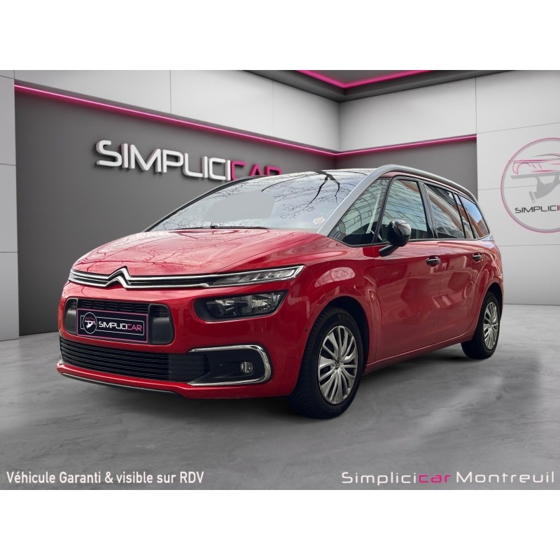 CITROEN GRAND C4 SPACETOURER BlueHDi 130 SS EAT8 Shine, caméra de reculs, Apple CarPlay