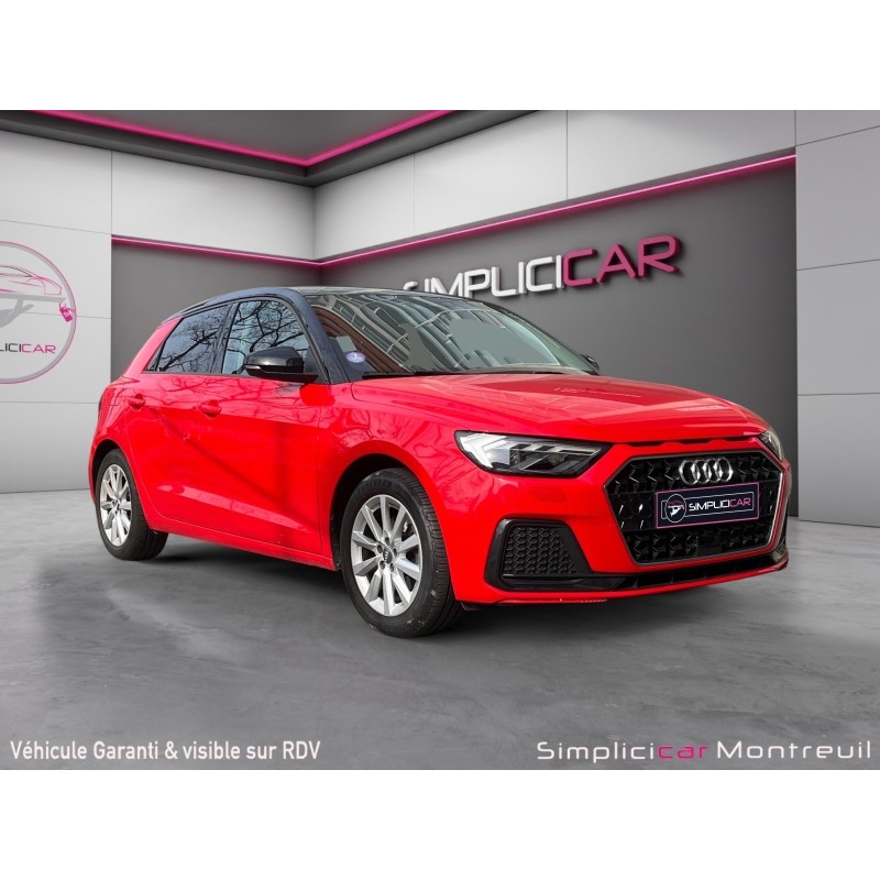 AUDI A1 SPORTBACK 30 TFSI 116 ch S tronic 7 Design Luxe, Apple CarPlay entretien ok