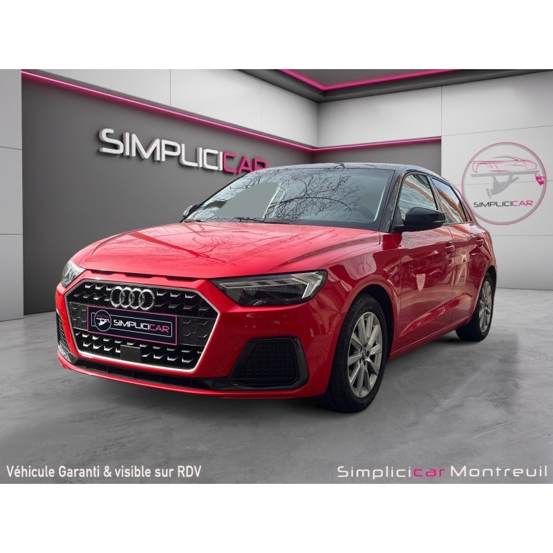 AUDI A1 SPORTBACK 30 TFSI 116 ch S tronic 7 Design Luxe, Apple CarPlay entretien ok