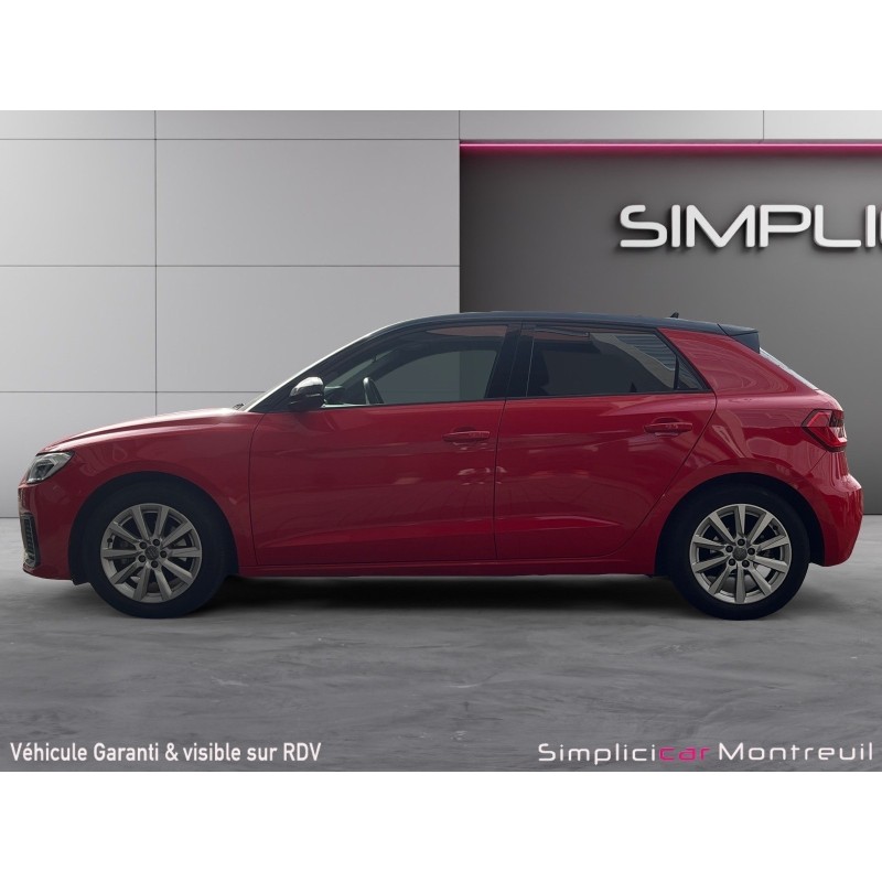 AUDI A1 SPORTBACK 30 TFSI 116 ch S tronic 7 Design Luxe, Apple CarPlay entretien ok