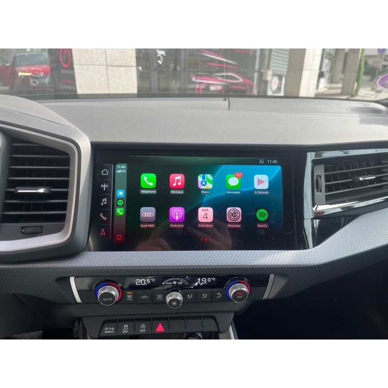 AUDI A1 SPORTBACK 30 TFSI 116 ch S tronic 7 Design Luxe, Apple CarPlay entretien ok