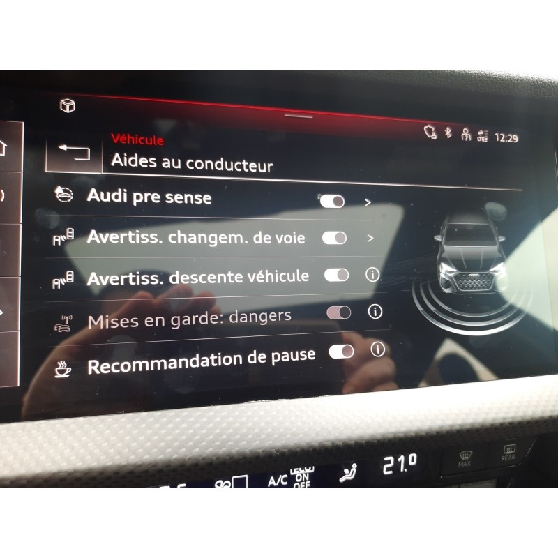 AUDI RS3 SPORTBACK 2.5 TFSI 400 S tronic 7 Quattro MALUS inclus