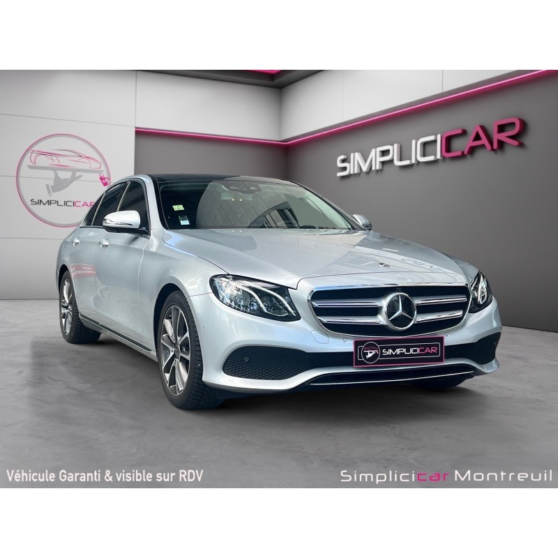 MERCEDES CLASSE E 220 d 9G-Tronic Fascination Entretiens Mercedes Garantie 12 mois