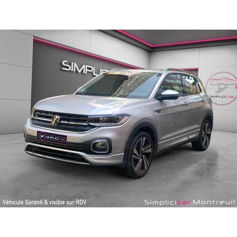 VOLKSWAGEN T-CROSS 1.0 TSI 110 Start/Stop DSG7 R-Line Tech/CAMERA/GARANTIE 12 MOIS/ENTRETIENS VOLKSWAGEN