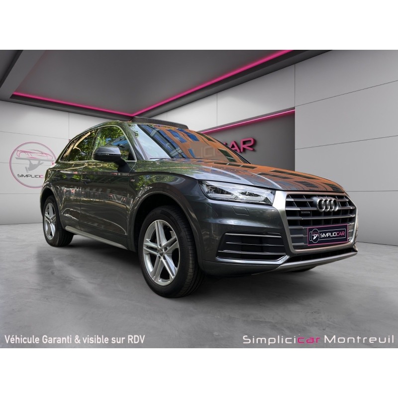 AUDI Q5 Q5 2.0 TDI 163 S tronic 7 Quattro S line, toit ouvrant, apple CarPlay, PACK S-line