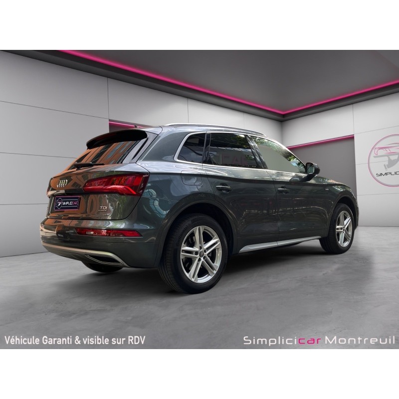 AUDI Q5 Q5 2.0 TDI 163 S tronic 7 Quattro S line, toit ouvrant, apple CarPlay, PACK S-line