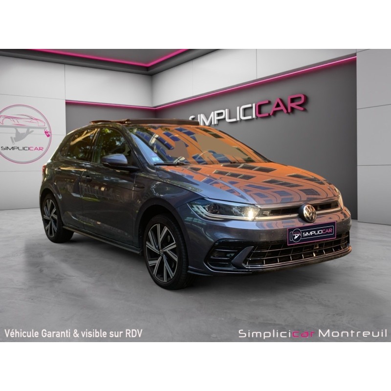 VOLKSWAGEN POLO 1.0 TSI 110 SS DSG7 R-Line/BOITE AUTOMATIQUE /TOIT OUVRANT/GARANTIE 12 MOS