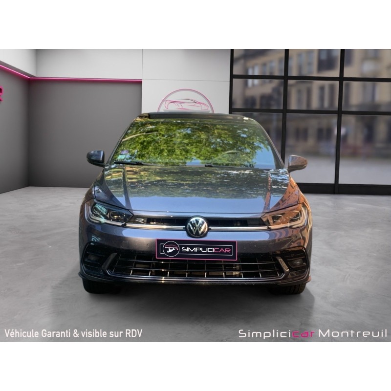 VOLKSWAGEN POLO 1.0 TSI 110 SS DSG7 R-Line/BOITE AUTOMATIQUE /TOIT OUVRANT/GARANTIE 12 MOS