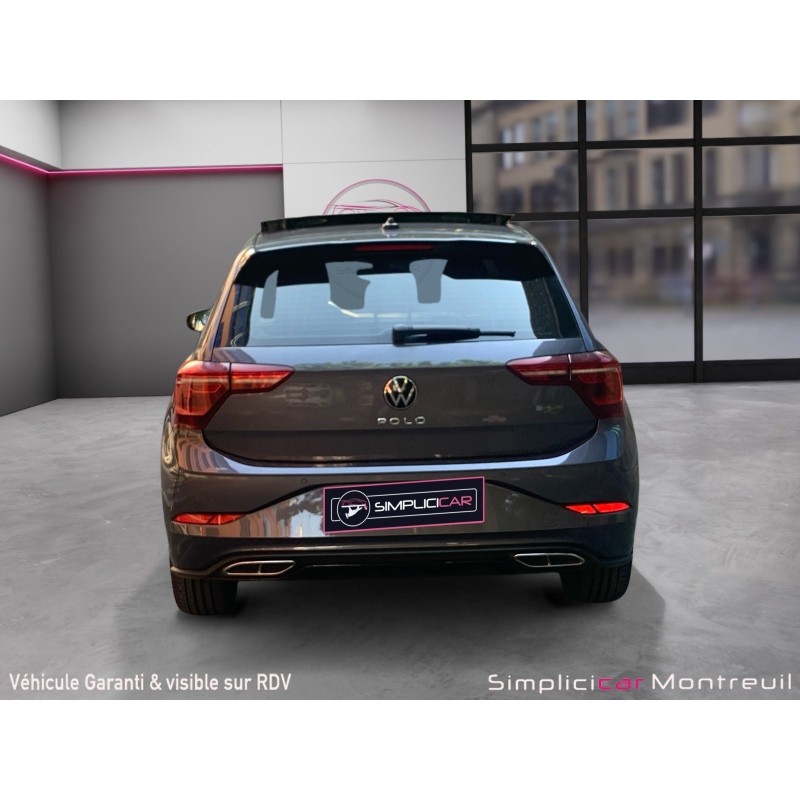 VOLKSWAGEN POLO 1.0 TSI 110 SS DSG7 R-Line/BOITE AUTOMATIQUE /TOIT OUVRANT/GARANTIE 12 MOS