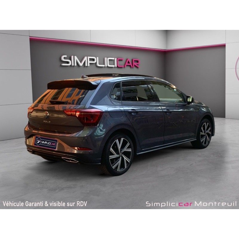 VOLKSWAGEN POLO 1.0 TSI 110 SS DSG7 R-Line/BOITE AUTOMATIQUE /TOIT OUVRANT/GARANTIE 12 MOS
