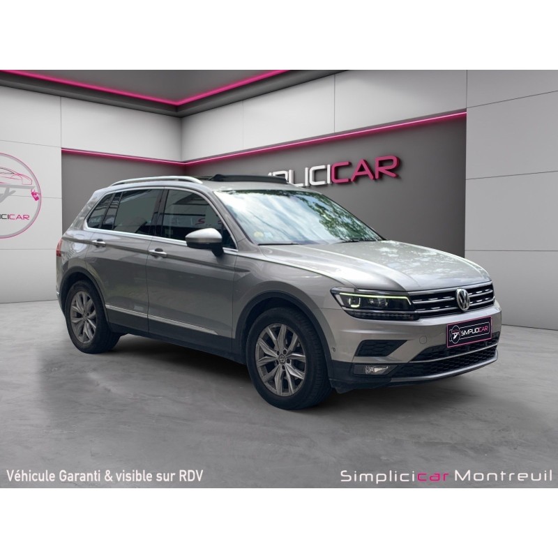 VOLKSWAGEN TIGUAN 2.0 TDI 150 DSG7 Carat/BOITE AUTOMATIQUE/TOIT OUVRANT/GARANTIE 12 MOIS