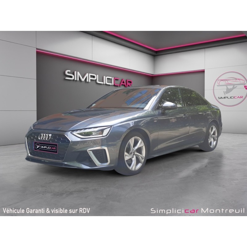 AUDI A4 A4 35 TDI 163 S tronic 7 S line/TOIT OUVRANT/BOITE AUTOMATIQUE/GARANTIE 12 MOIS