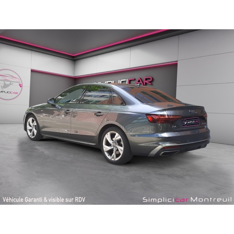 AUDI A4 A4 35 TDI 163 S tronic 7 S line/TOIT OUVRANT/BOITE AUTOMATIQUE/GARANTIE 12 MOIS