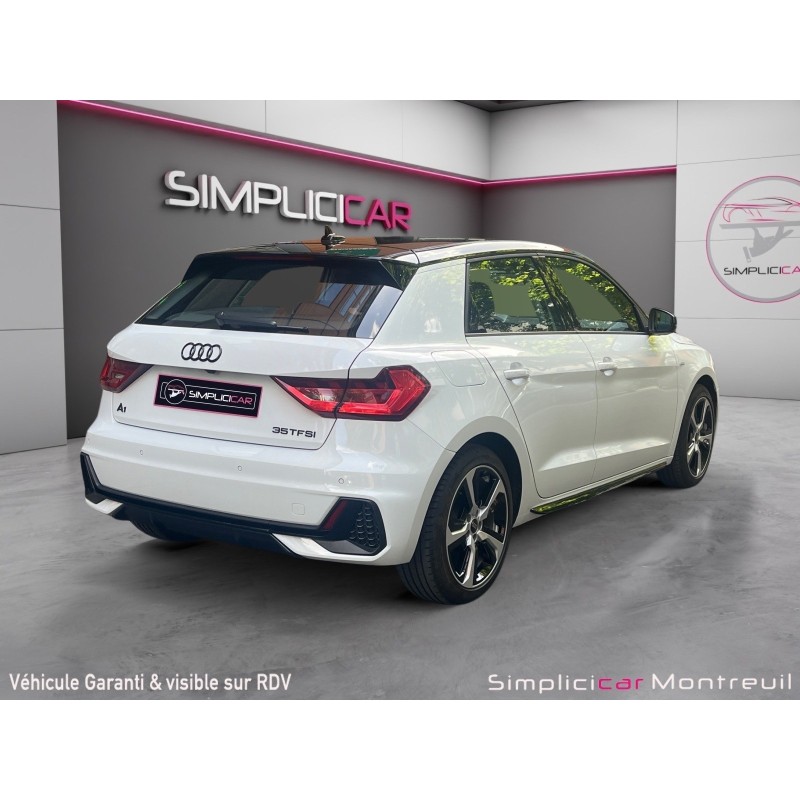 AUDI A1 SPORTBACK 35 TFSI 150 ch S tronic 7 S Line intérieure / extérieure Garantie 12 mois