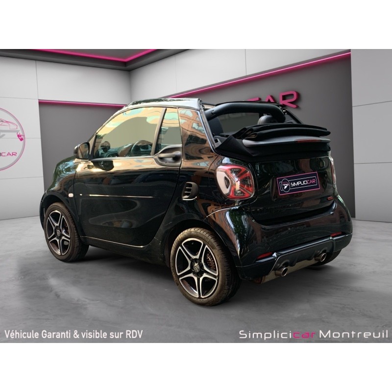 SMART FORTWO CABRIO 0.9 90 ch SS BA6 Prime caméra led style brabus garantie 12 mois