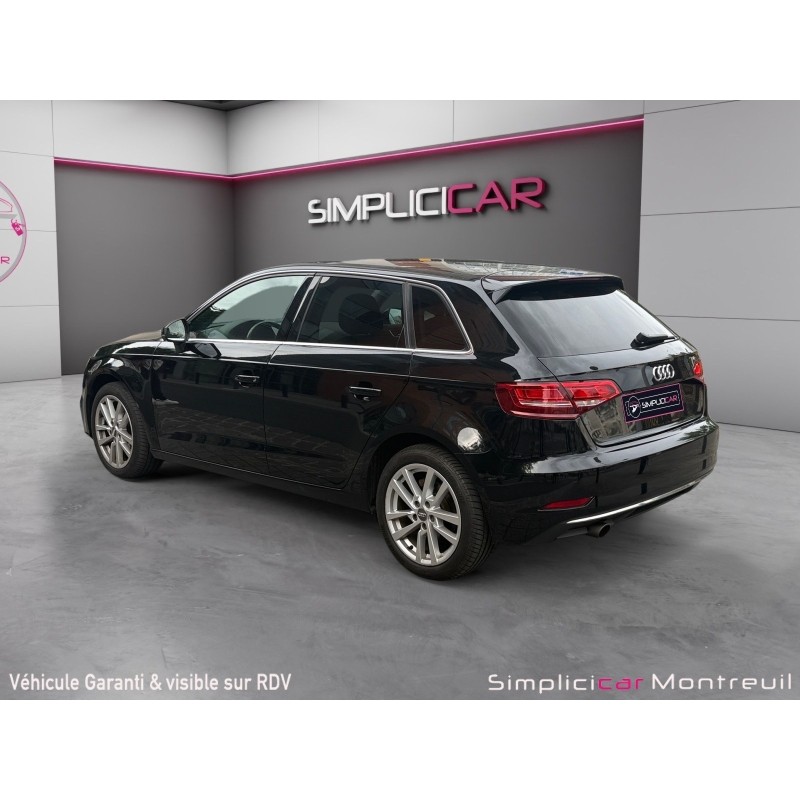 AUDI A3 SPORTBACK 1.0 TFSI 115 Design Entretiens Audi Garantie 12 mois