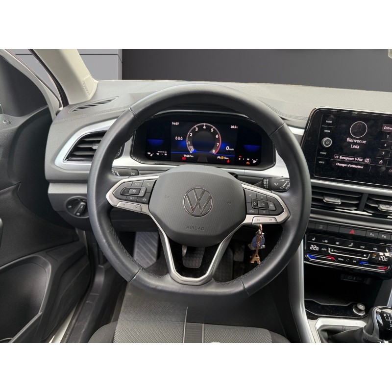VOLKSWAGEN T-ROC 1.0 TSI 110 Start/Stop BVM6/ sièges chauffants/caméra de recul