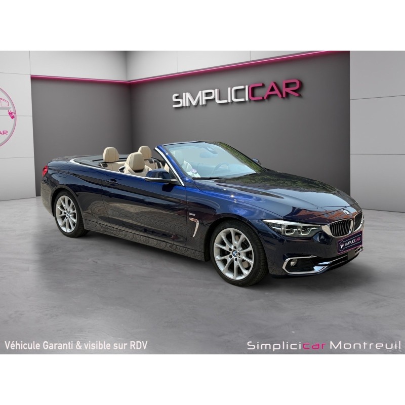 BMW SERIE 4 CABRIOLET F33 LCI 430i 252 ch BVA8 Luxury/ FULL ENTRETIEN BMW